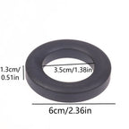 2pcs FT240-43 Toroidal Iron Core Magnetic Bead Ring RF Magnetic Ring DIY Choke Balun For Antennas RF Circuits Ferrite-Ring Parts