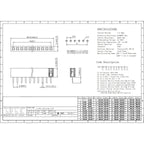 2.0mm Single Row Female 1x2/3/4/5/6/7/8/10/20/40 Pin Pin Header Connector 2mm Pitch Strip For Arduino PCB