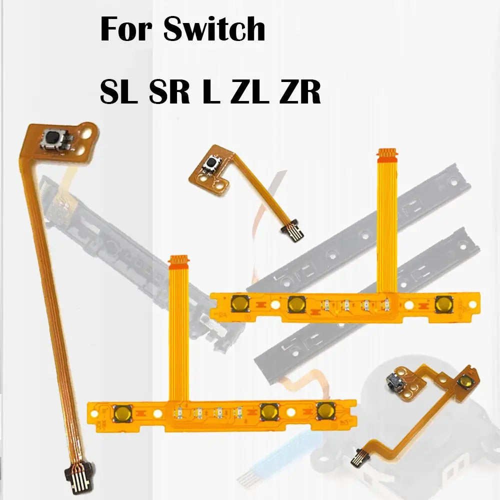 1pc/1set Replacement For Nintend Suit for Switch Joy-Con ZR ZL L SL SR Button Key Ribbon Flex Cable Suit for NS repair cable