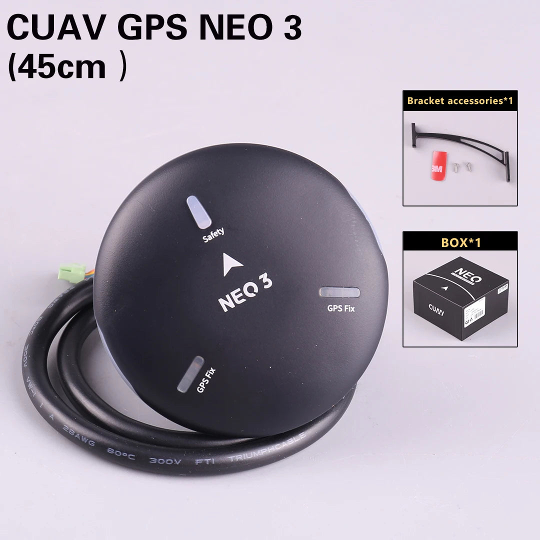 CUAV New NEO 3 GNSS M9N Module for Pixhawk Compass Support Ardupilot PX4 Open Source Navigation