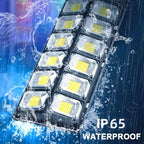 9990000000LM Most Powerful LED Solar Light Outdoor Motion Sensor Solar Lights IPX67 Waterproof Solar Street Lamp Garden Lantern