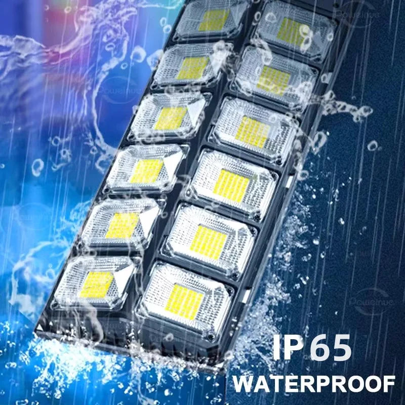 9990000000LM Most Powerful LED Solar Light Outdoor Motion Sensor Solar Lights IPX67 Waterproof Solar Street Lamp Garden Lantern