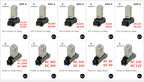 Power-on Delay Rotary Knob DPDT 5S/10S/30S/60S/3M/5M/10M/30M Timer Timing Time Relay AC 110V 220V 380V H3Y-2 With Base Socket