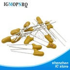 5PCS Tantalum Capacitor 16V 20V 25V 35V 50V 1UF 2.2UF 3.3UF 4.7UF 10UF 22UF 33UF 47UF 100UF16V 225 106 226 336 476 107 DIP