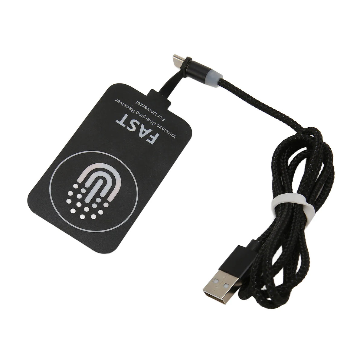 Protable Thin Wireless Charging Receiver Type C Magnetic Suction Dual Purpose Wireless Charging Receiver Wireless Charging Patch