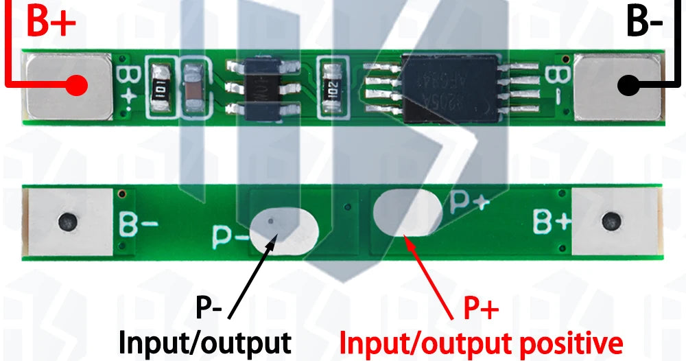 10PCS 1S 3.2V 3.7V 3A LiFePO4 / Lithium Li-ion BMS PCM Battery Protection Board Pcm For 18650 32650 Battery Packs