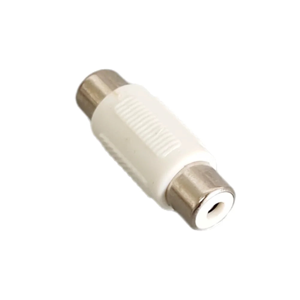 5PCS RCA Straight-through Audio and Video Female To Female Plug RCA Audio Lotus Butt Jack Socket Adapter Connector