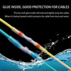 Waterproof Heat Shrink Butt Splices for A Secure Corrosion-Resistant Seal All-in-One Solder Seal Wire Connector Kit With Box