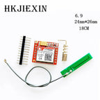 JX 1-10pcs/Smallest SIM800L GPRS GSM Module Kit MicroSIM Card Core BOard Quad-band TTL Serial Port with the antenna