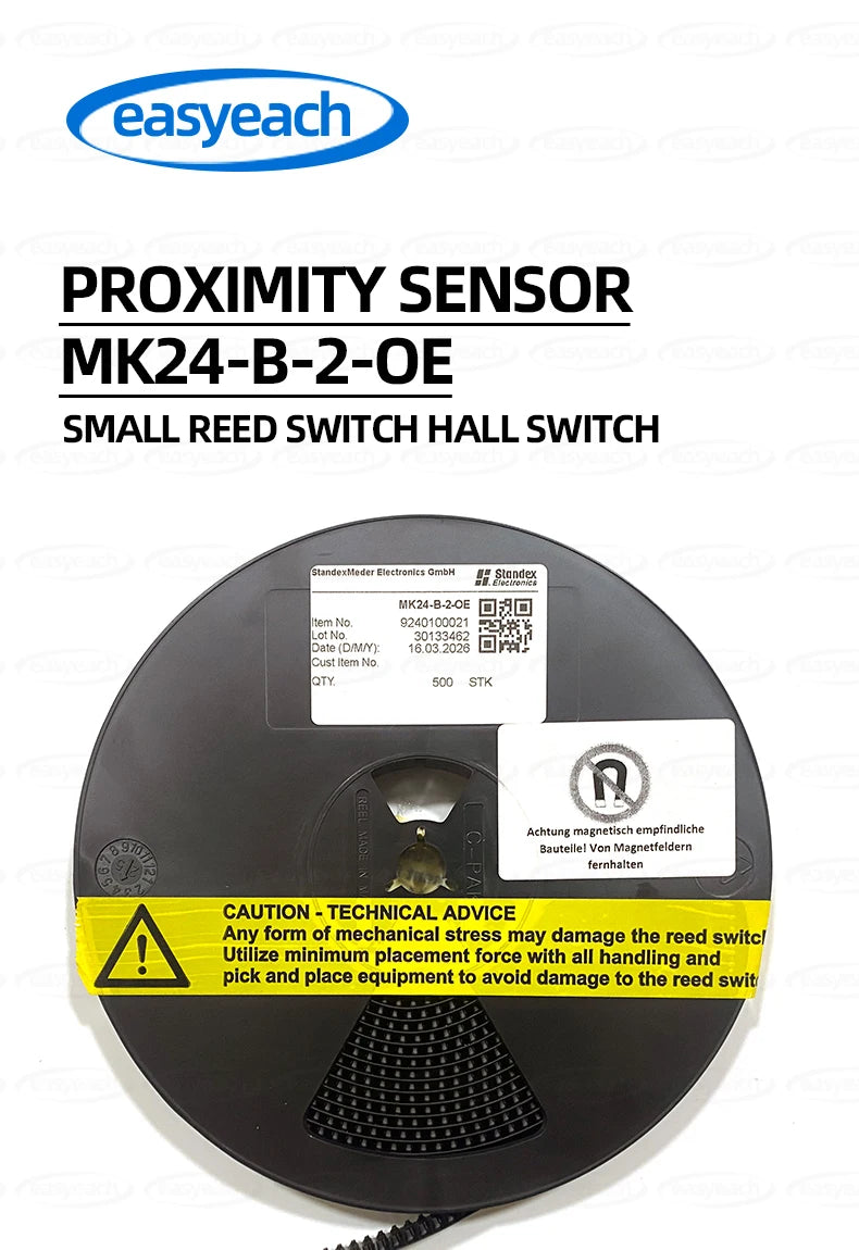 MK24-B-2-OE proximity sensor SMD small reed switch Hall switch 10-15AT 3W 30VDC 0.3A normally closed