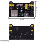 3.3V/5V MB-102 Breadboard power module+ 400 830 points Solderless Prototype Bread board kit +65 Flexible jumper wire