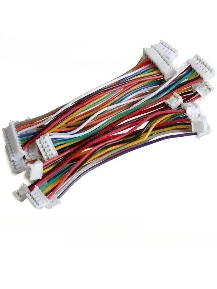 10pcs ZH 1.5mm 2/3/4/5/6/7/8/9/10/11/12Pin 60/200/500mm Terminal Crimp 28AWG Connector Electronic Wire to Board Cable