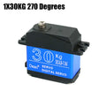 Waterproof 20KG 25KG 30KG 35KG Servo 180 Degree 270 Degree Large Torque Digital Servo Metal Gears 25T Servo Arm For RC Car Truck