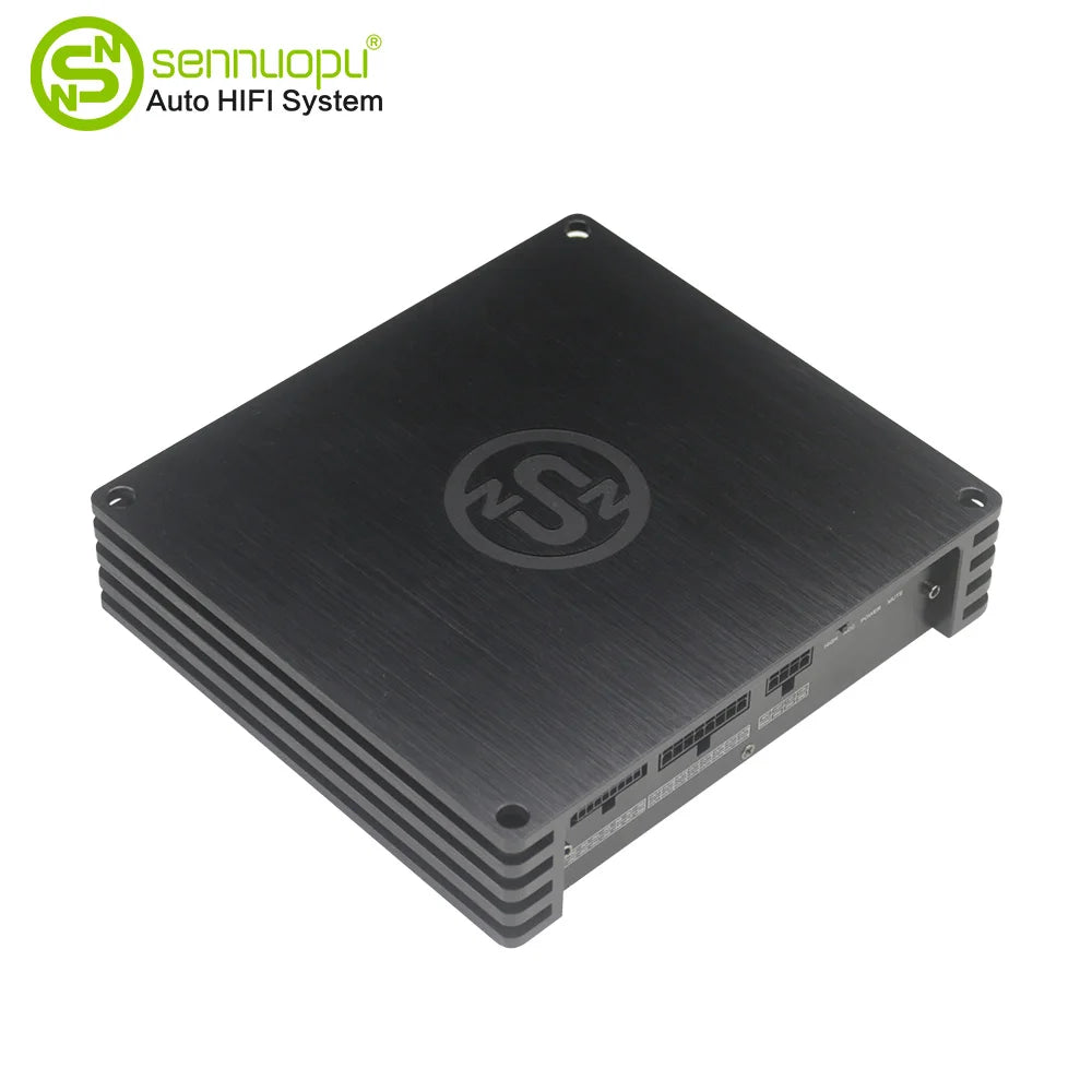 Sennuopu HIFI-K10 8-Channel Car Amplifier Integrated 10-Channel DSP Processor, HIFI Car Audio Sound Tuning Amplifier