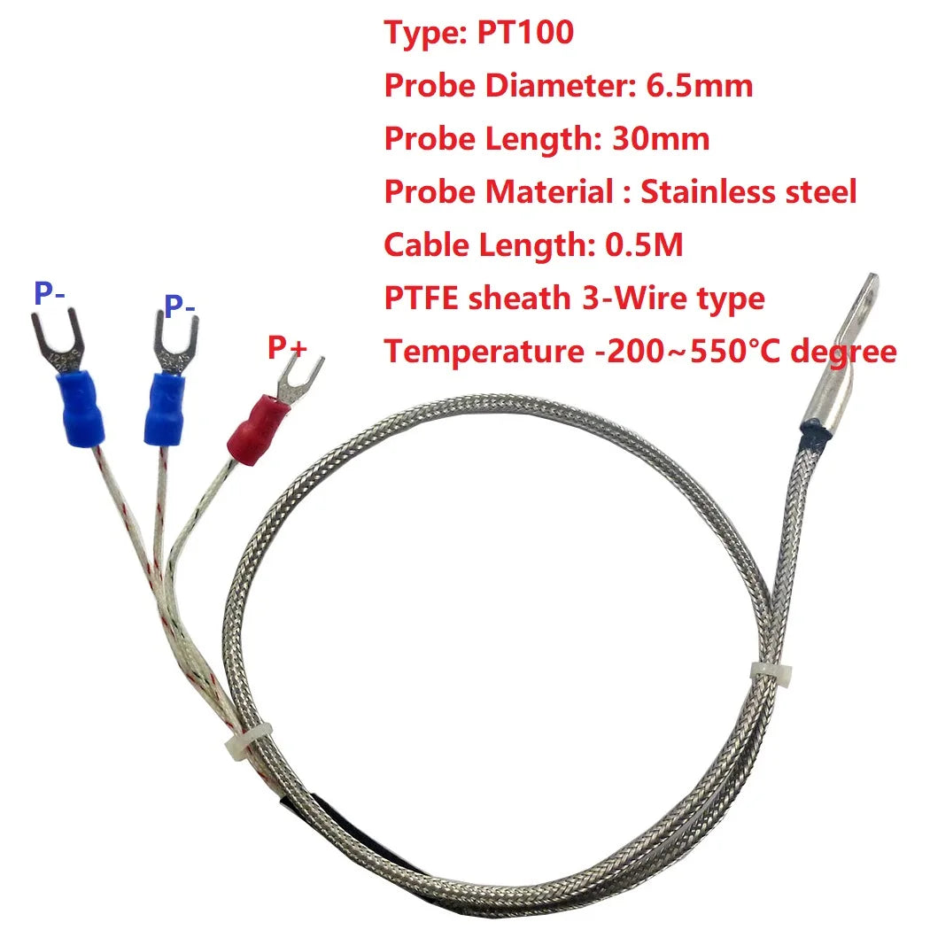 PT100 Thermocouple RTD Sensor Tester with High-Quality Temperature Measurement IC -20-400 Celsius RS485 Modbus Rtu