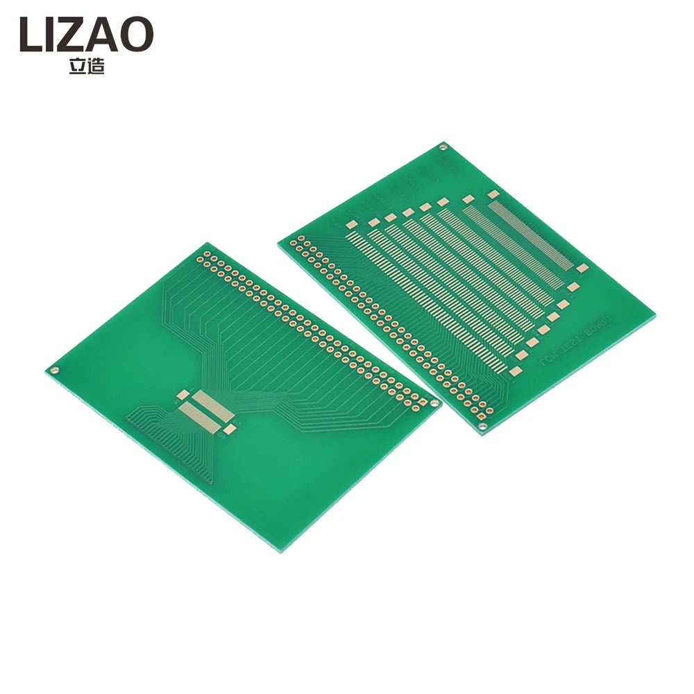 46Pin 50Pin 60Pin 2.0 0.4mm 0.5-1.0mm Pin Pitch TFT LCD SMD To DIP Adapter Board 2.54 pin space Pinboard Test Module FPC PCB