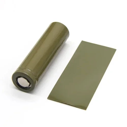 18650/21700/26650 Lipo Battery Wrap 20/50/100/300pcs PVC Heat Shrink Tube Precut Insulated Film Cover Lipo Battery Sleeve Casing
