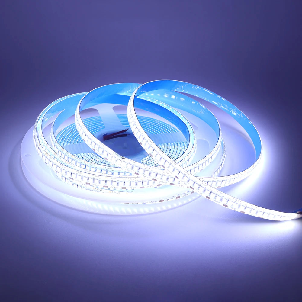 12V 24V LED Strip SMD 2835 Flexible LED Tape 5M 120 240 480Leds/m Waterproof Ribbon Diode Room Decor Warm Natural Cool White