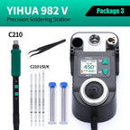 YIHUA 60W Digital Soldering Station 982-V C210/C245 Soldering Iron Kit ESD Precision Soldering Tools