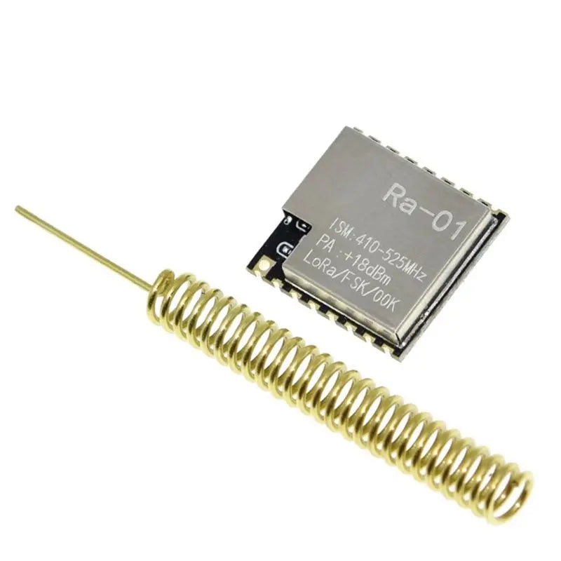 [B24B!】 SPI Interface Ra-01 SX1278 433Mhz Lora Wireless RF Module 3Pcs With Spring Antenna Transmission Module For Arduino