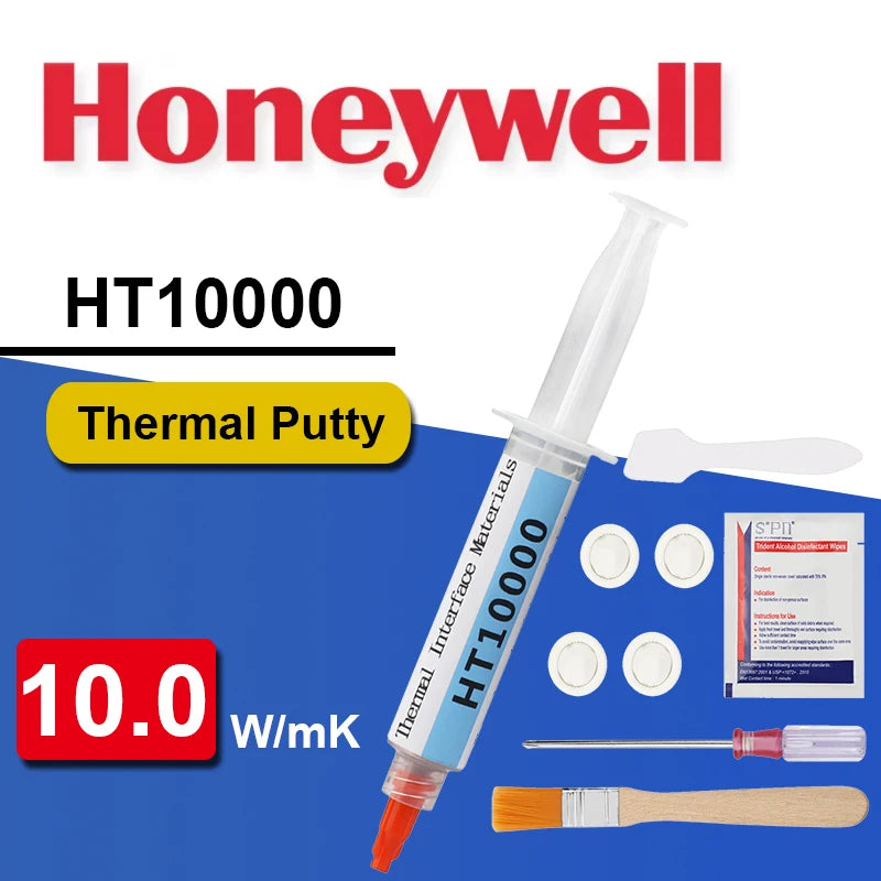 RGEEK Honeywell HT10000 10W/mK Thermal Putty Conductive Silicone Grease Phase Change Thermal Paste Material For CPU GPU Laptops