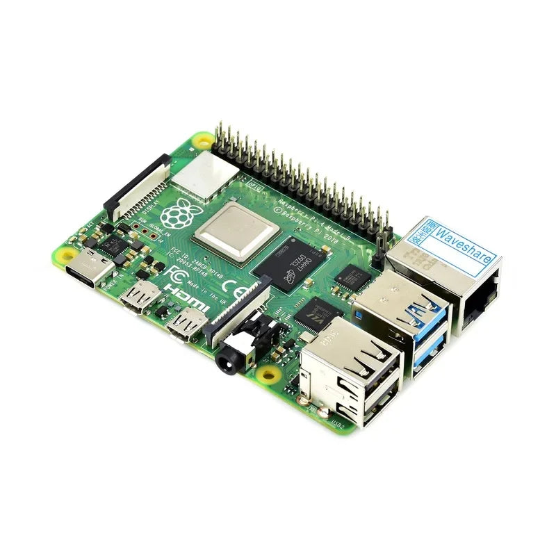 Raspberry Pi 4 Model B 3GB RAM, Completely Upgraded, 1.5GHz Quad-Core 64-Bit, 4K Dual, Gigabit Ethernet USB 3.0