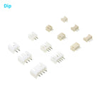 20pcs SH1.0 1.25 ZH1.5 PH2.0 XH2.54 mm Male Pin Header Socket Dip/Right Angle RA SMD SMT 2/3/4/5/6/7/8/9/10/12P Wafer