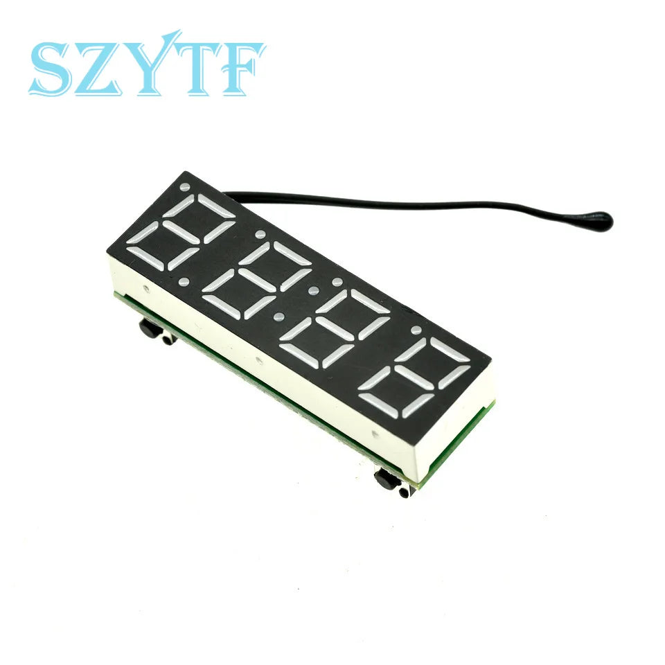 LED RX8025T Digital Clock Temperature Voltage Module DIY Time/Thermometer/Voltmeter DC 5-30V For Arduino