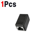 RJ45 Coupler Ethernet Cable Connectors Female To Female 1000Mbps High-speed Network Extender Adapters for Cat7/Cat6/Cat5/Cat5e