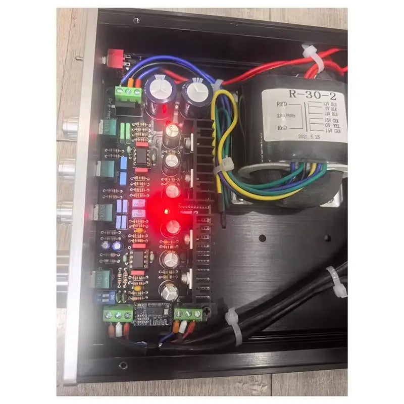 CJSD-Bluetooth Hi-Fi Preamp Board M5 Class A Parallel Design, Tube Sound Tone Preamplifier High-Fidelity Tube-Sounding Board
