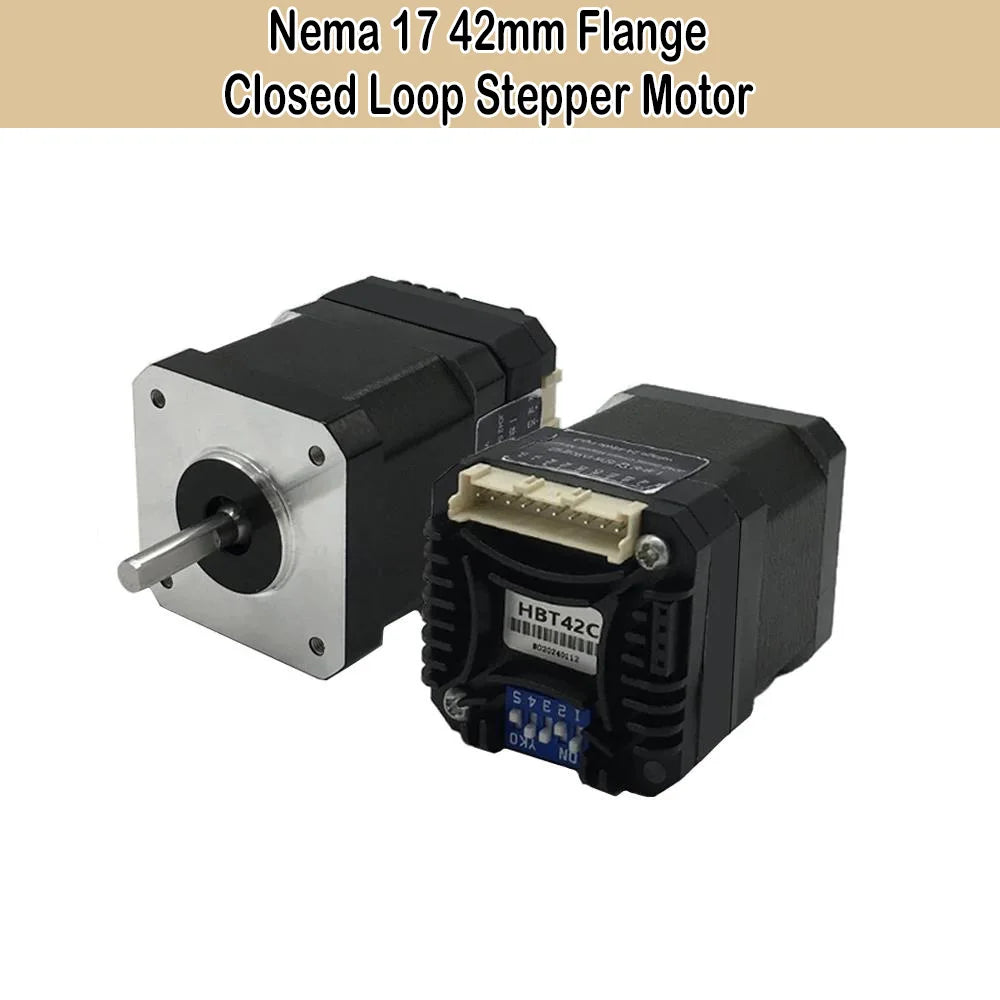 Closed Loop Integrated Stepper Motor Nema17 42mm/Nema23 57mm DC24V 2 Phase Stepper Motor Drive All-In-One Easy Servo Motor