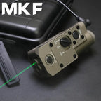 CQBL-1 Laser Aiming IR/Red/Green Dot Laser Indicator Momentary Constant Quick Opening With Scout Light Connect Mount For 20MM