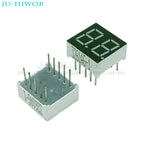 10pcs 0.36 Inch 10Pins 3261AS 3261BS 2 Digits Bits 7 Segment Red LED Digital Display Digitron Common Anode Cathode C-C C-A