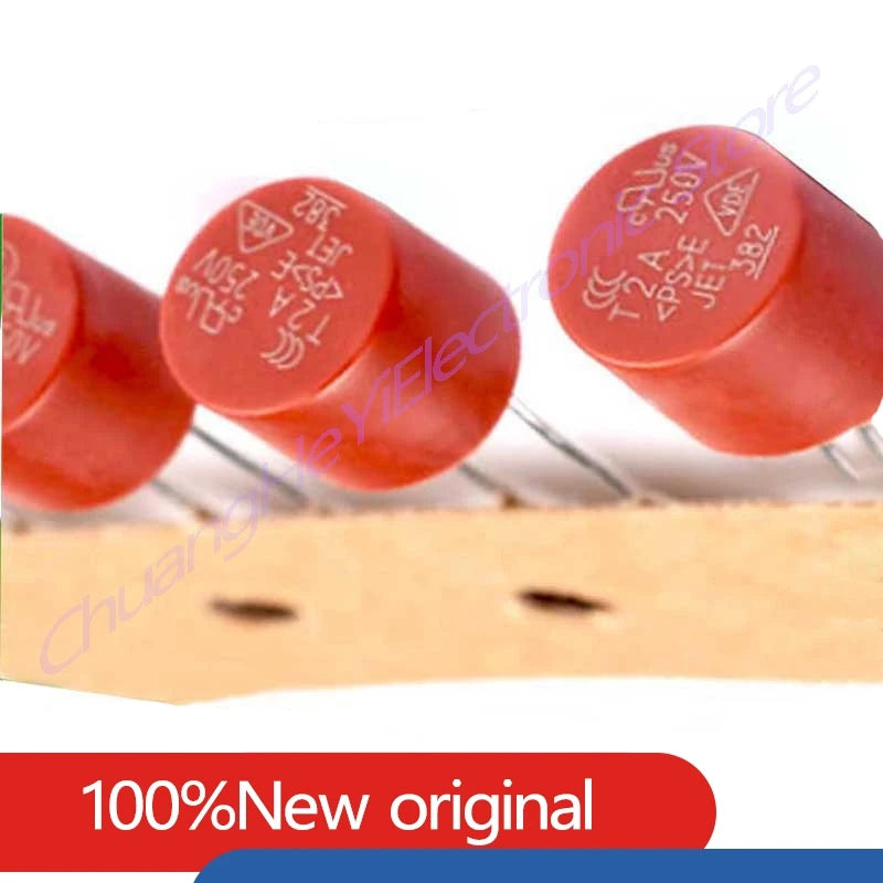 10Pcs/Lot T1A/2/3.15/4/5/6.3/8A/10A/15A/16A/20A 250V MTS Black Square Slow Blow Current Encapsulated  Fuse 8MM（L）*4MM(W)*7MM(H)