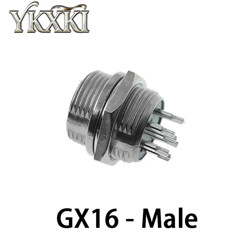 2-5PCS GX16 2P 3P 4P 5P 6P 7P 8P 9P 10Pin Male/Female Docking Aviator Aviation Plug Rear Nut Socket Connector
