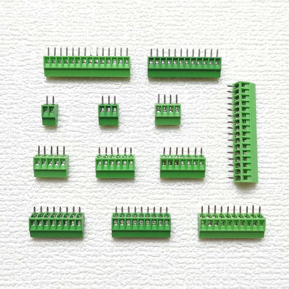 5/10pcs KF128 2.54mm PCB Mini Screw Terminal Blocks Connector for Wires KF128-2.54 2P 3P 4P 5P 6P 7P 8P 9P 10P 12P 16P Terminal