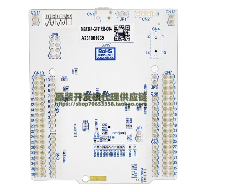 NUCLEO-G431RB STM32G431RBT6 microcontroller STM32 Nucleo-64 development board