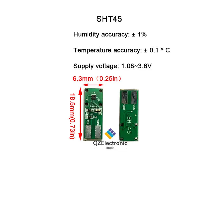 SHT20 SHT30 SHT31 SHT35 SHT40 SHT41 SHT45 SHT10 Temperature and Humidity Sensor Module Humidity Sensor IIC I2C Breakout Weather