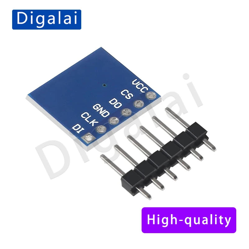 100%New original 2PCS W25Q32 W25Q64 W25Q128 FLASH storage module SPI interface adapter board BV FV