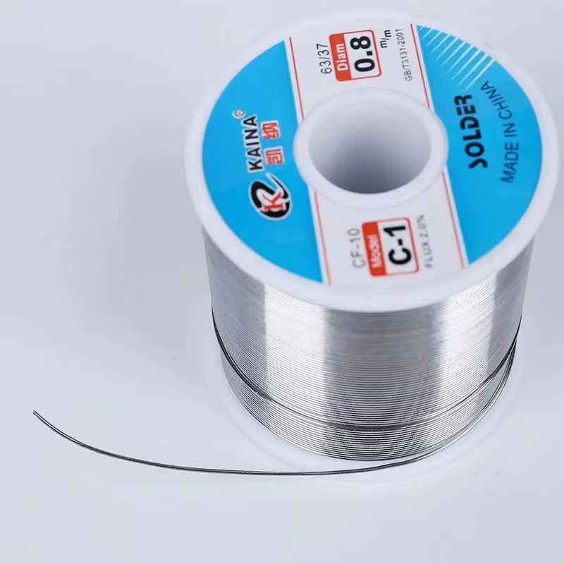 KANA High Brightness No Wash Solder Wire C1 Solder Rosin Cored Wire 450g Tin Wire 0.5mm 0.6mm 0.8mm 1.0mm 1.2mm 1.5mm 2.0mm