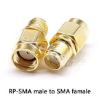 SMA to SMA Male Female RF Coaxial SMA Adapter Kit RF Coax Coupling Nut barrel Connector Converter For WIFI