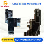 ICloud Locked ID Motherboard for IPhone 17 17Air 17 Pro Max Power on Logic Board LCD Testing Repair Skill Practice Mainboard