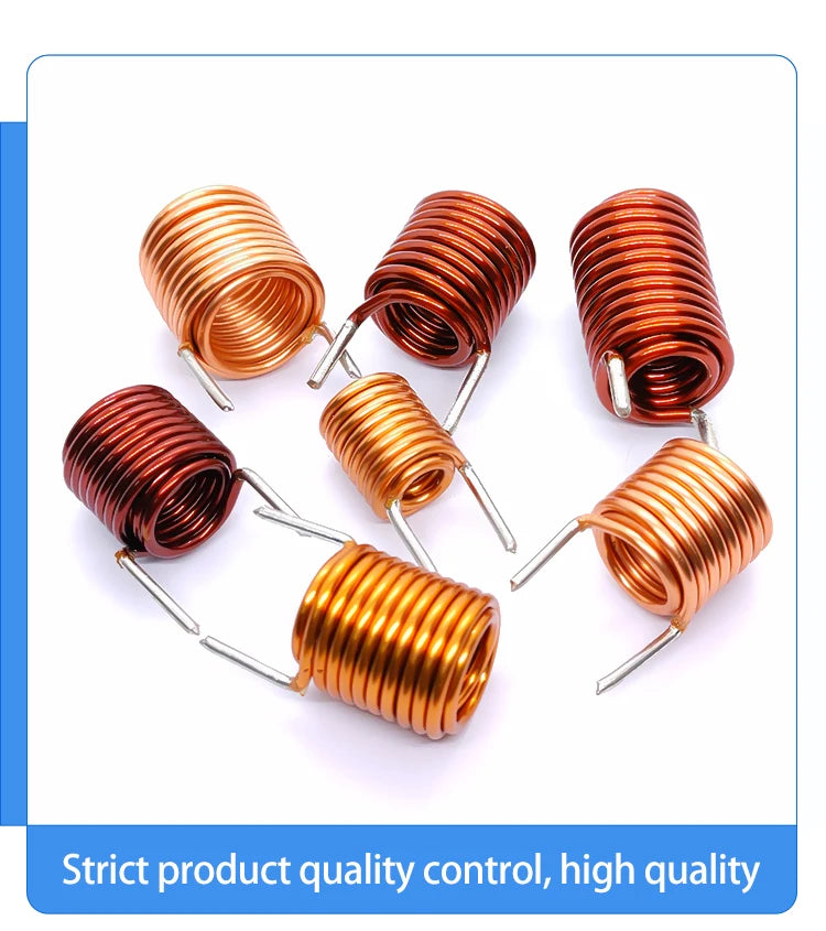 hollow inductor coil inductor copper wire  full specifications