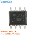 20pcs/5pcs AO4407A SOIC-8 4407A P-channel -30V/-12A SMD MOSFET Field Effect Transistor Chip AO4405AO4411 AO4413 AO4421 AO4435