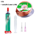 Sn99Ag0.3Cu0.7 Lead Free Solder Paste Needle Tube for PCB/BGA/SMD Soldering USB Socket Repair Tin Welding Solder Paste 20-38um