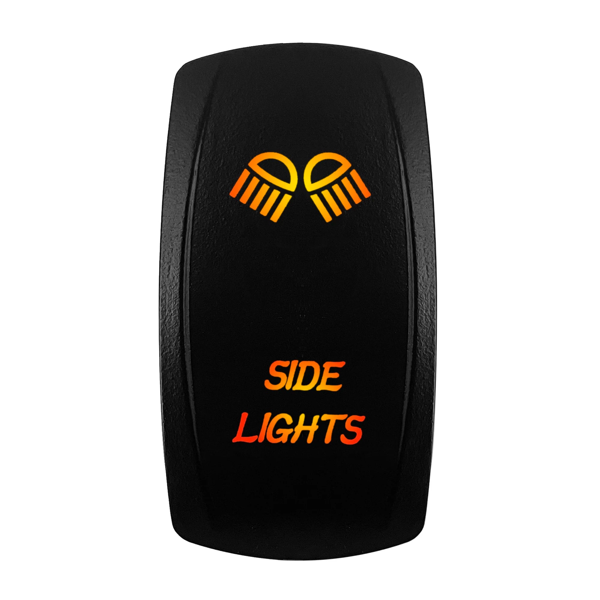 12V-24V Orange Led Rocker Switch Waterproof 20A Amber Light SPST DPDT Toggle Key for Car Boat ATV Camper Motorhome Auto Machine