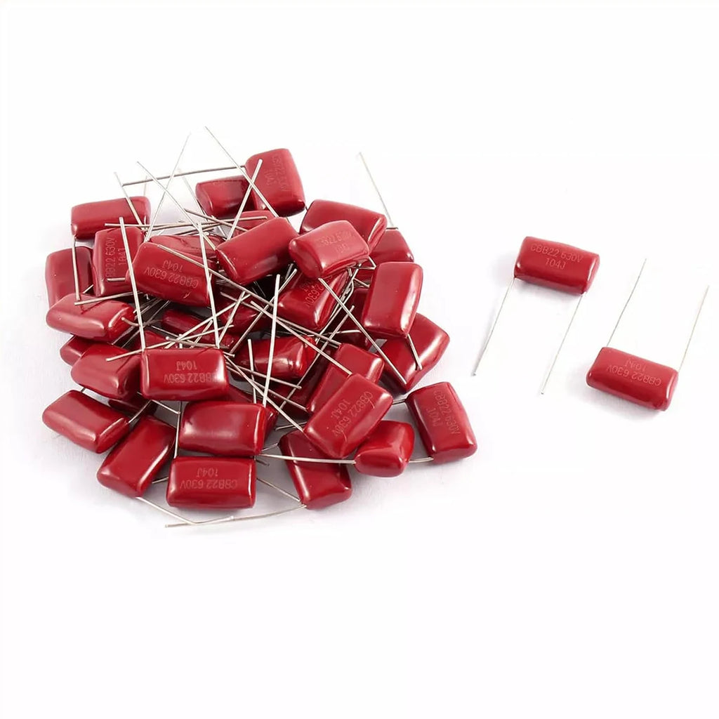 10Pcs 400V 630V CBB Polypropylene Film Capacitor 10nF 22nF 47nF 100nF 220nF 330nF 470nF 680nF 1uF 2.2uF 3.3uF