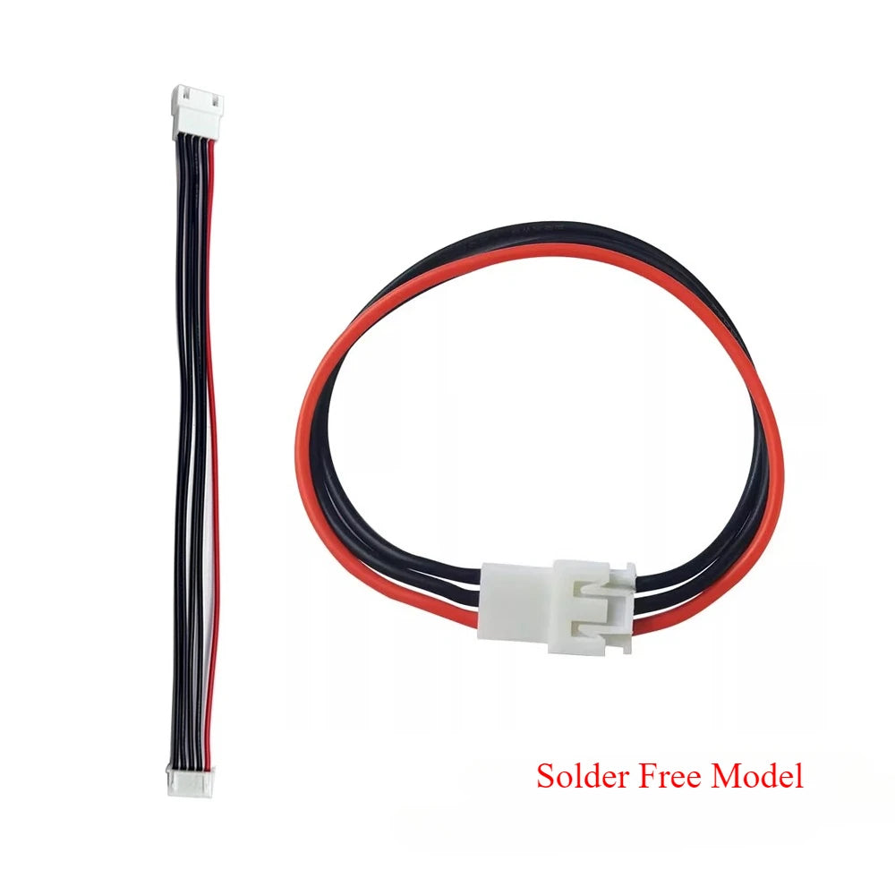 10pcs XH 2S 3S 4S 5S 6S Silicon 22AWG Solder-free 10-30CM LiPo Battery Balance Charger Extension Cable Balance Charging Wire