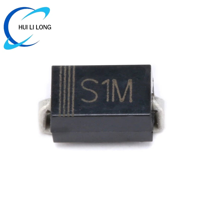 100pcs SMA DO-214AC SMD General Purpose Rectifier Diode GS1G M1 M2 M4 M7 GS1M S1G S1M S2M S1A S1B S1J Diodes
