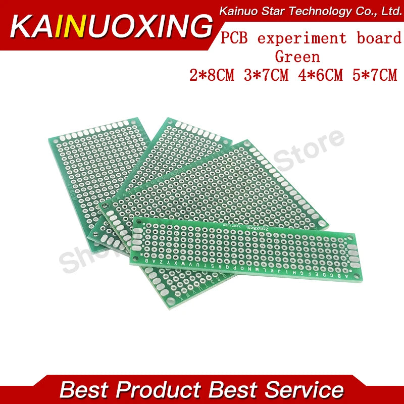5PCS Single Side Copper Universal PCB Board 2×8/3×7/4×6/5×7/7×9/9×15/10×15cm Prototype Perfboard For Arduino DIY